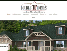 Tablet Screenshot of doublethomes.com